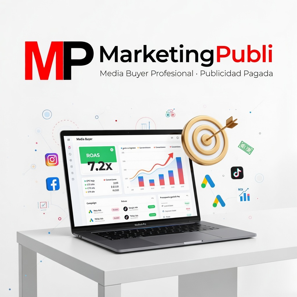 Servicio de Media Buyer Profesional MarketingPubli Marketing Digital