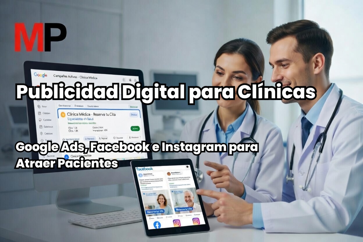 Publicidad Digital en Google ads, Facebook e Instagram para Clínicas