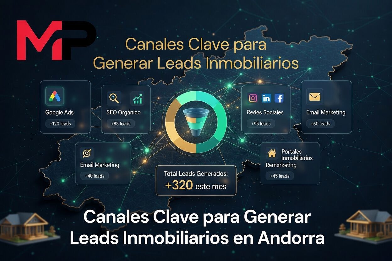 Canales clave para generar leads inmobiliarios